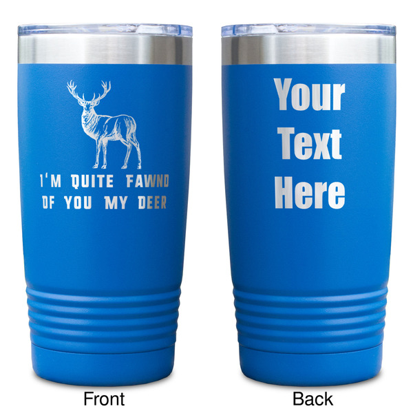 Deer Blue Polar Camel Tumbler - 20oz - Double Sided - Approval