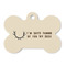 Deer Bone Shaped Dog ID Tag (Personalized)