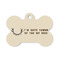 Deer Bone Shaped Dog ID Tag - Small (Personalized)