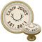 Deer Cabinet Knob - Gold (Personalized)