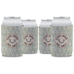 Deer Can Cooler (12 oz) - Set of 4 w/ Name or Text