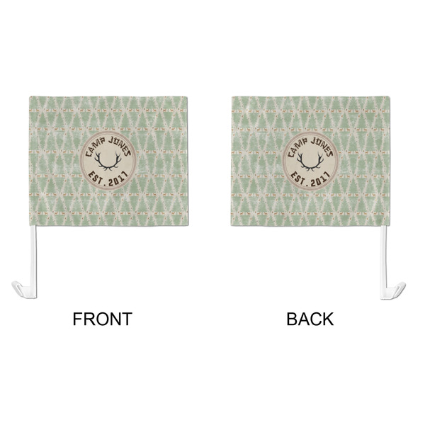 Deer Car Flag - Large - APPROVAL