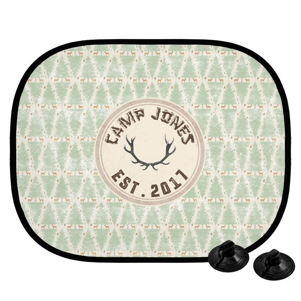 Custom Deer Car Side Window Sun Shade (Personalized)