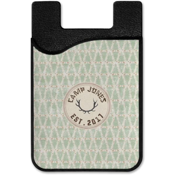 Deer Cell Phone Credit Card Holder