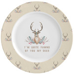 Deer Ceramic Dinner Plates (Set of 4) (Personalized)