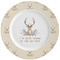 Deer Ceramic Dinner Plates (Set of 4) (Personalized)