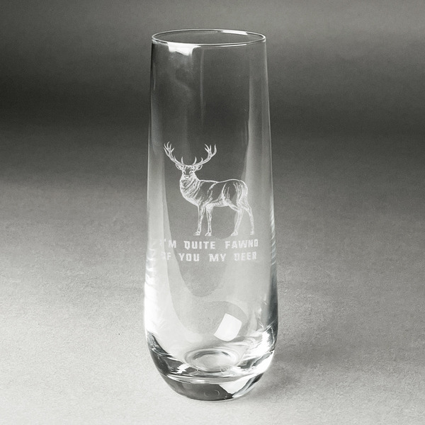 Deer Champagne Flute - Single - Approved