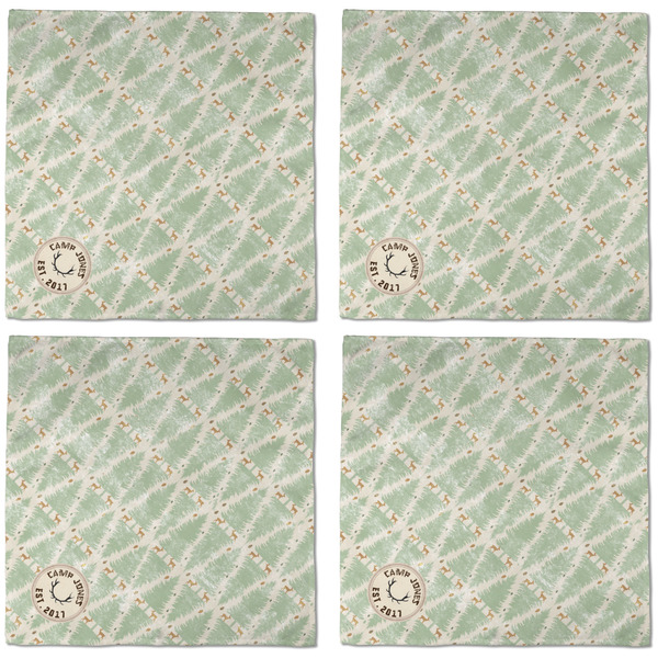 Deer Cloth Napkins - Personalized Dinner (APPROVAL) Set of 4