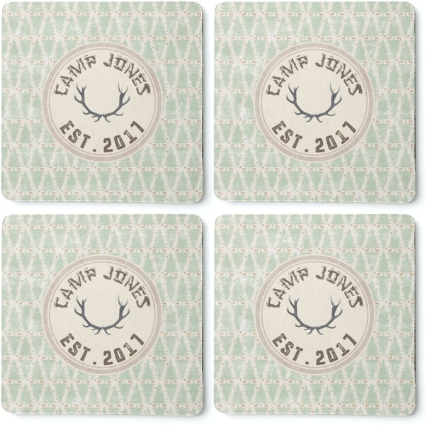 Deer Coaster Rubber Back - Apvl