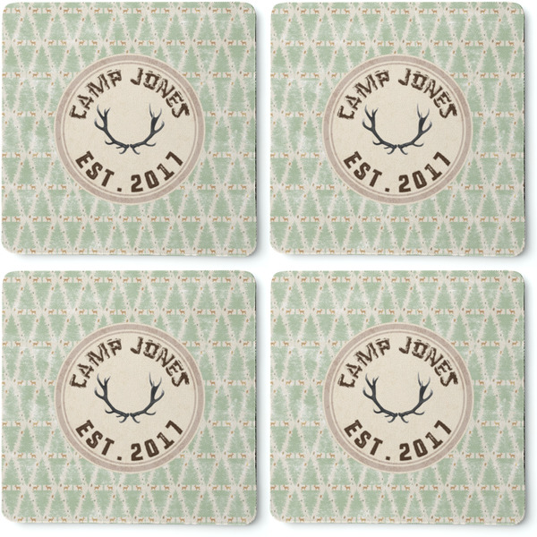 Deer Coaster Rubber Back - Apvl
