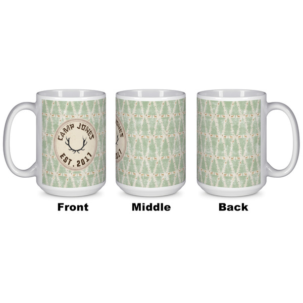 Deer Coffee Mug - 15 oz - White APPROVAL