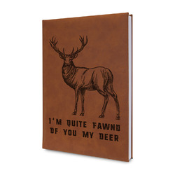 Deer Leatherette Journal (Personalized)