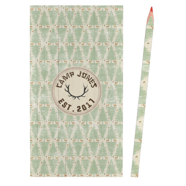 Deer Colored Pencils - Front View