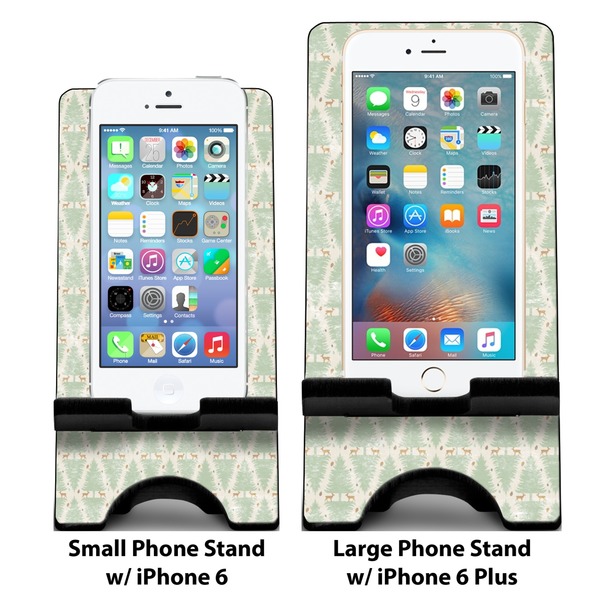 Deer Compare Phone Stand Sizes - with iPhones