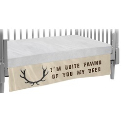 Deer Crib Skirt (Personalized)