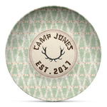 Deer Microwave Safe Plastic Plate - Composite Polymer (Personalized)