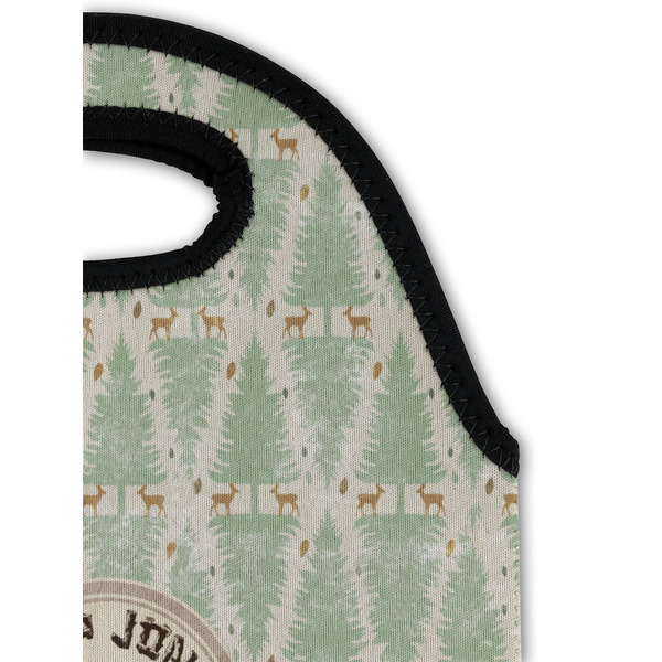 Deer Double Wine Tote - Detail 1 (new)