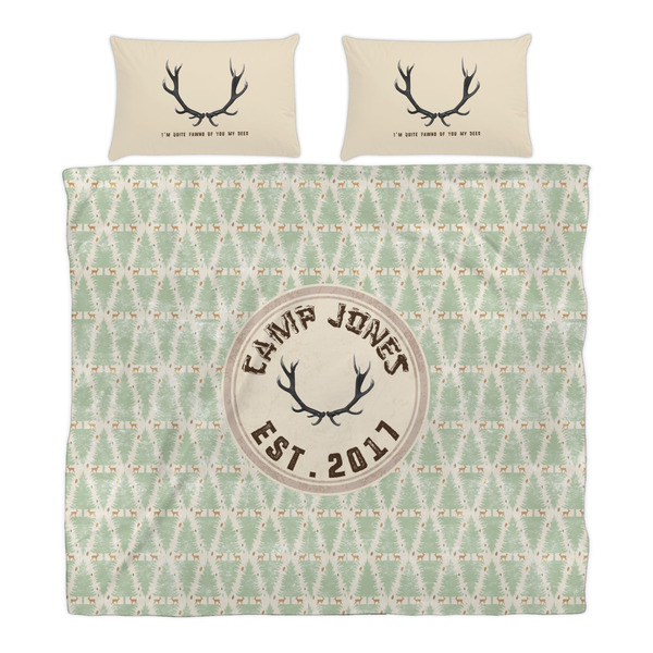 Deer Duvet Cover Set - King - Alt Approval