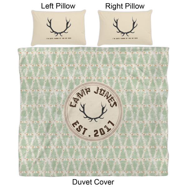 Deer Duvet Cover Set - King - Approval
