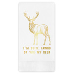 Deer Guest Napkins - Foil Stamped (Personalized)