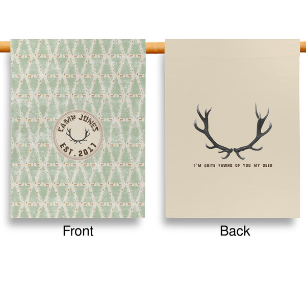 Deer Garden Flags - Large - Double Sided - APPROVAL