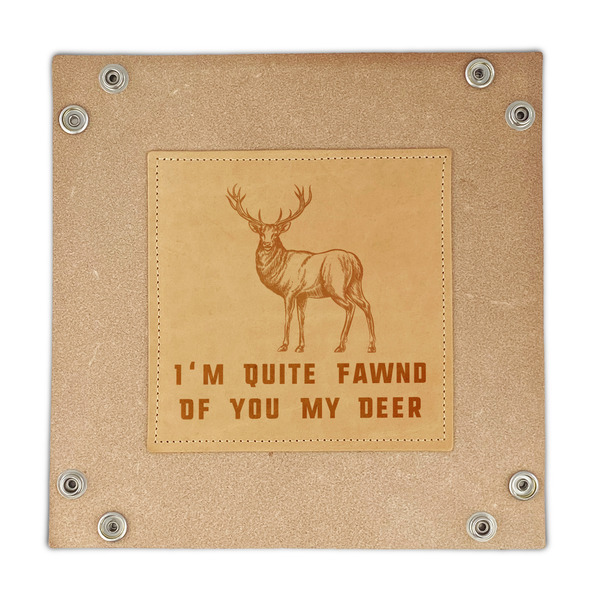 Deer Genuine Leather Valet Trays - FRONT