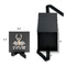 Deer Gift Boxes with Magnetic Lid - Black - Open & Closed