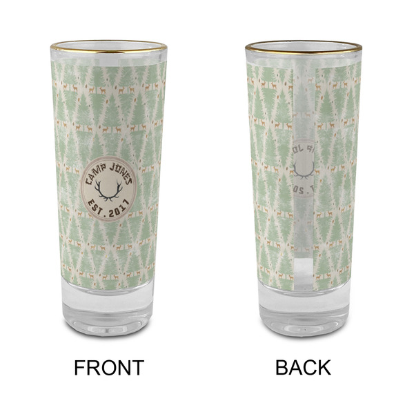 Deer Glass Shot Glass - 2 oz - Single - APPROVAL