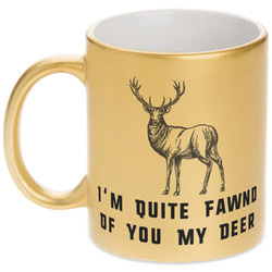 Deer Metallic Mug (Personalized)