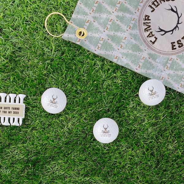 Deer Golf Balls - Generic - Set of 3 - LIFESTYLE