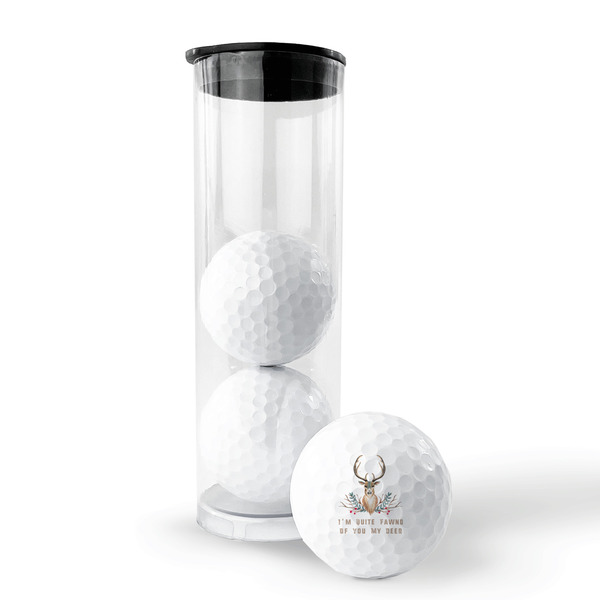 Deer Golf Balls - Generic - Set of 3 - PACKAGING