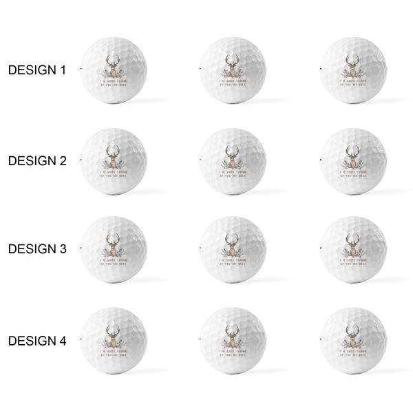 Deer Golf Balls - Titleist - Set of 12 - APPROVAL