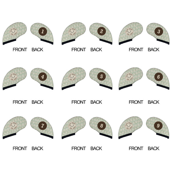 Deer Golf Club Covers - APPROVAL (set of 9)