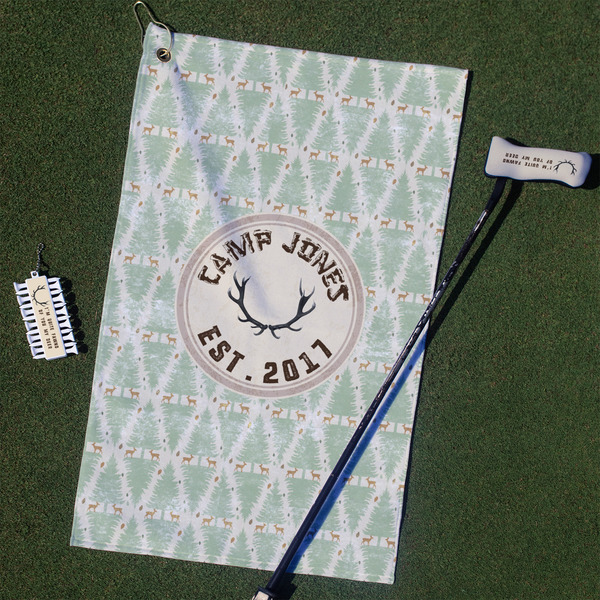 Custom Deer Golf Towel Gift Set (Personalized)