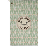 Deer Golf Towel - Poly-Cotton Blend - Small w/ Name or Text
