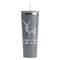 Deer RTIC Everyday Tumbler with Straw - 28oz - Grey - Single-Sided (Personalized)