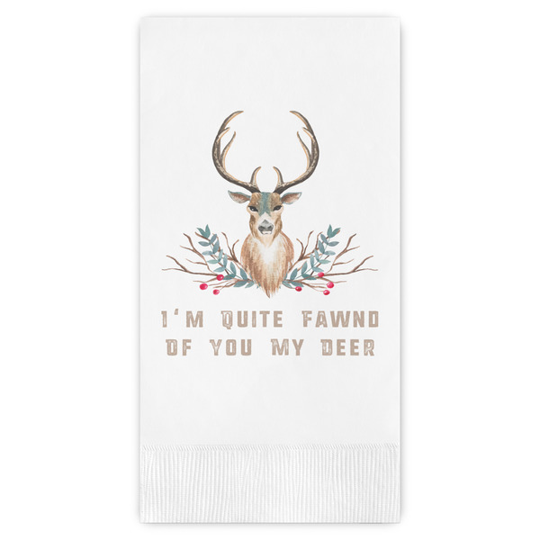 Custom Deer Guest Paper Towels - Full Color (Personalized)