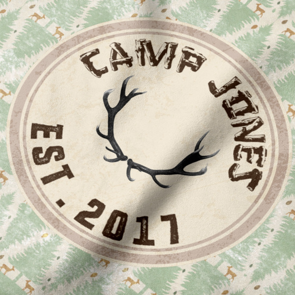 Deer Hooded Baby Towel- Detail Close Up