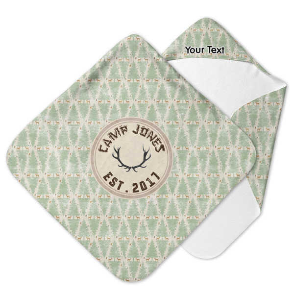 Custom Deer Hooded Baby Towel (Personalized)