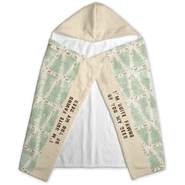 Deer Hooded Towel - Folded