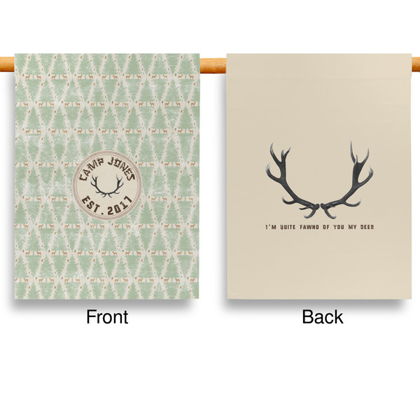 Deer House Flags - Double Sided - APPROVAL