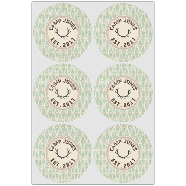 Deer Icing Circle - Large - Set of 6