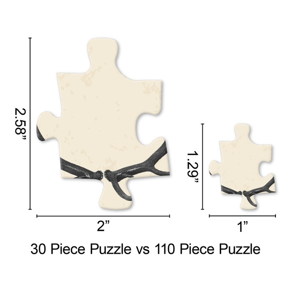 Deer Jigsaw Puzzle - Piece Comparison