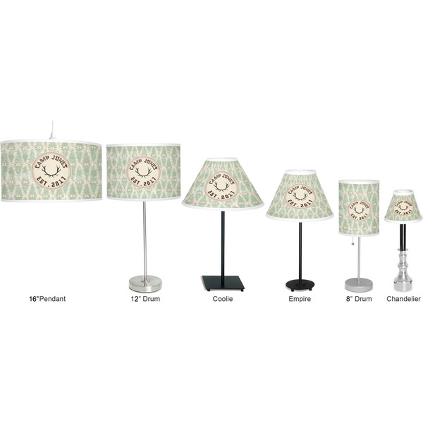 Deer Lamp Full View Size Comparison