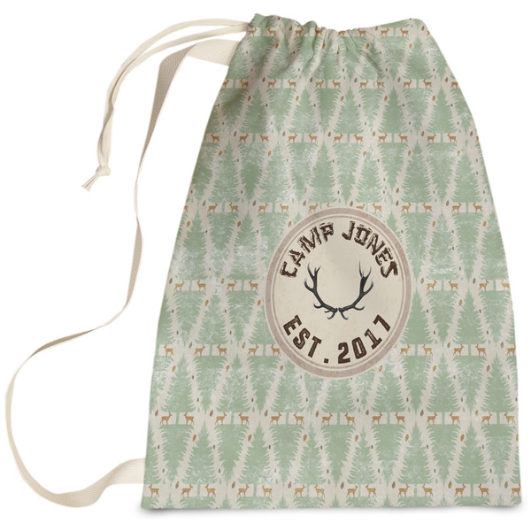 Custom Deer Laundry Bag - Large (Personalized)