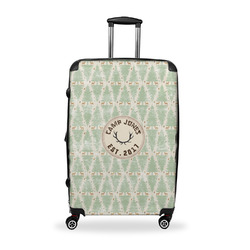 Deer Suitcase - 28" Large - Checked w/ Name or Text