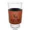 Deer Laserable Leatherette Mug Sleeve - In pint glass for bar