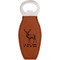Deer Leather Bar Bottle Opener - Single