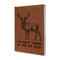 Deer Leather Sketchbook - Small - Double Sided (Personalized)