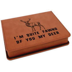 Deer Leatherette 4-Piece Wine Tool Set (Personalized)